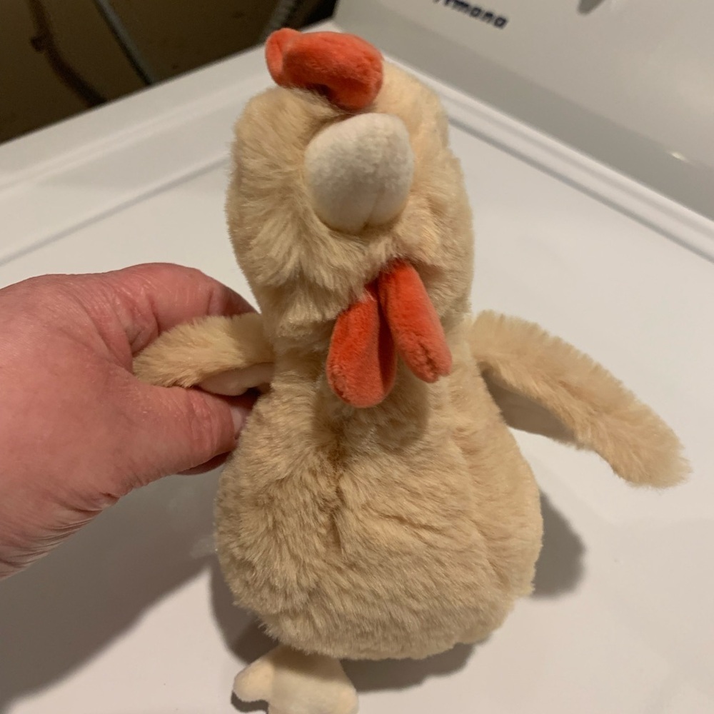 Plush Tan Chicken Stuffed Animal